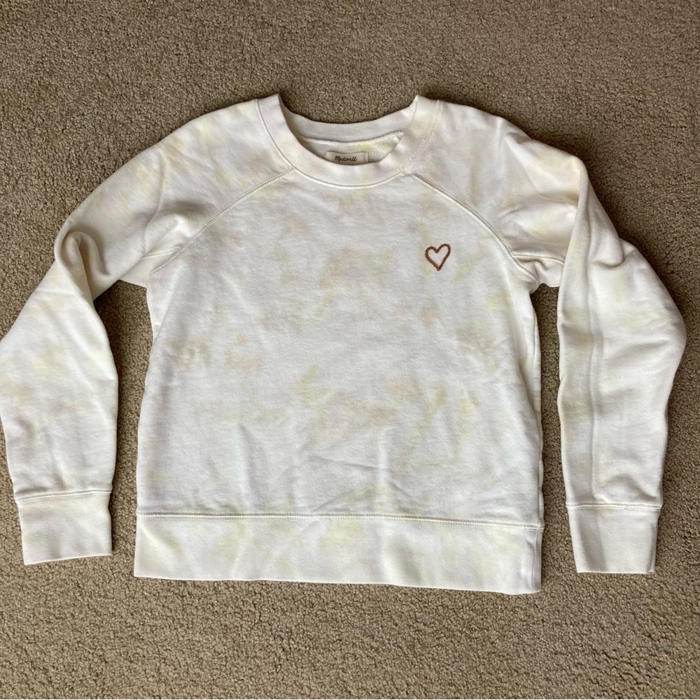 Madewell Sweatshirt Tie-dyed - Size XS
